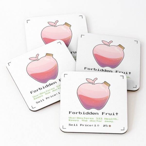 Item preview, Forbidden Fruit Health Potion 3 designed and sold by animinimal.