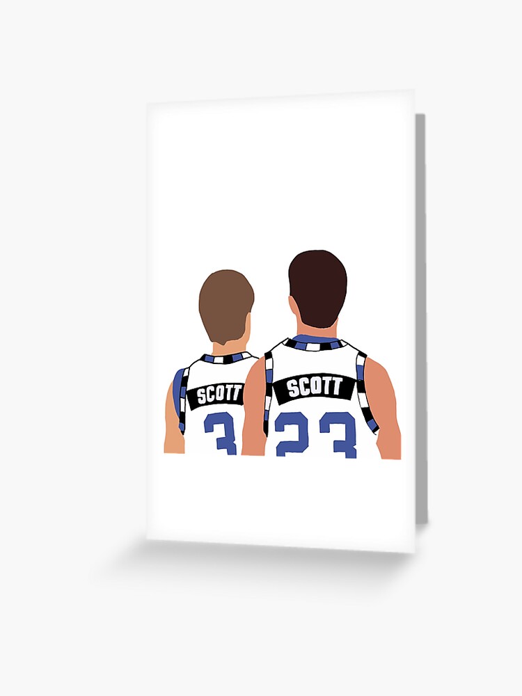 Lucas Scott Jersey Sticker for Sale by stfurman