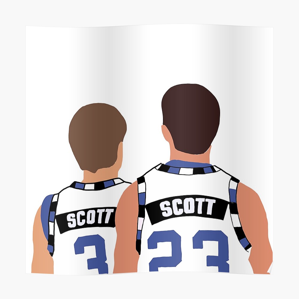 scott 23 one tree hill ravens jersey Sticker for Sale by lunalovebad