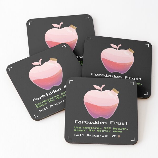 Item preview, Forbidden Fruit Health Potion 4 designed and sold by animinimal.