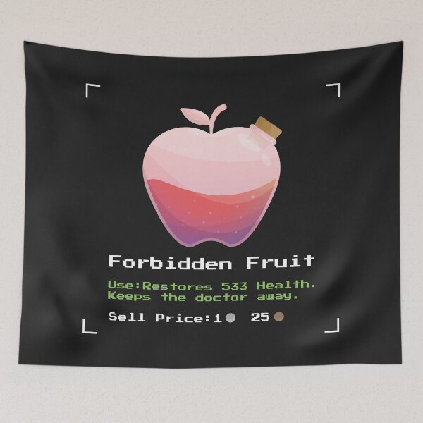 Item preview, Forbidden Fruit Health Potion 4 designed and sold by animinimal.