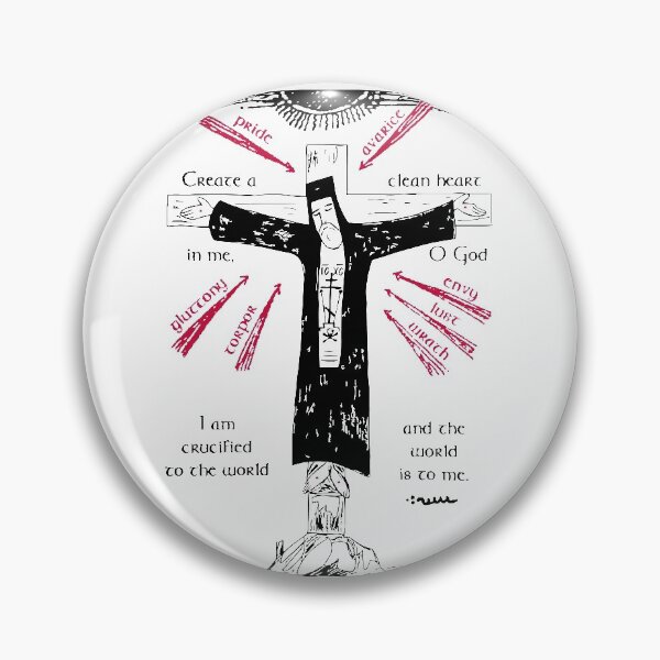 Item preview, The Crucified Monk | Alternate Version designed and sold by EkromDesigns.