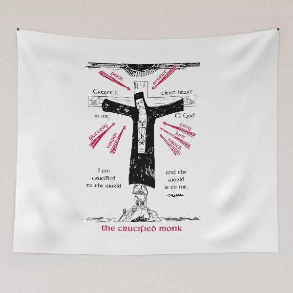 Item preview, The Crucified Monk | Alternate Version designed and sold by EkromDesigns.