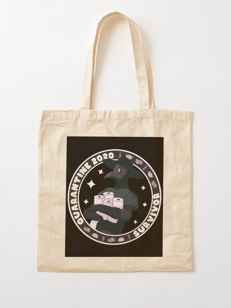 "Quarantine Survivor 2020" Tote Bag for Sale by LVBART Redbubble