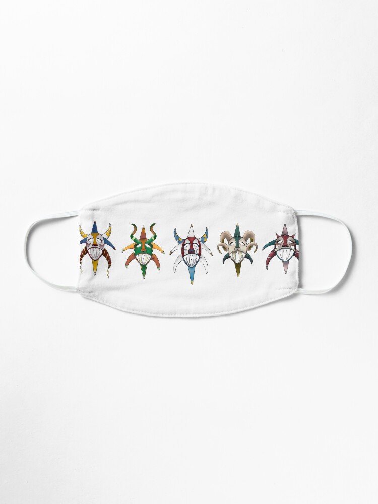 Alternate view of Vejigantes Puerto Rico 5 Mask