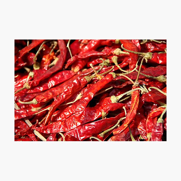 Item preview, Red Chilies Drying Kathmandu designed and sold by SerenaB.