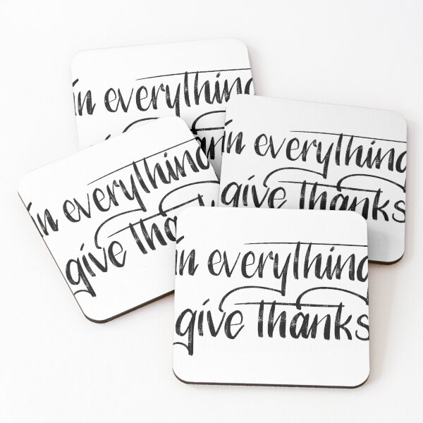 Item preview, In Everything Give Thanks Bible Verse designed and sold by Laura Ohlman.
