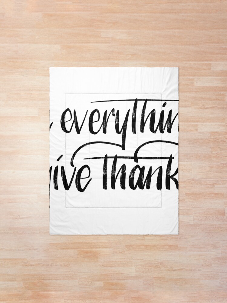 in everything give thanks bible verse