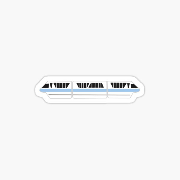 Item preview, Magic Monorail in Blue designed and sold by Basil Lime.