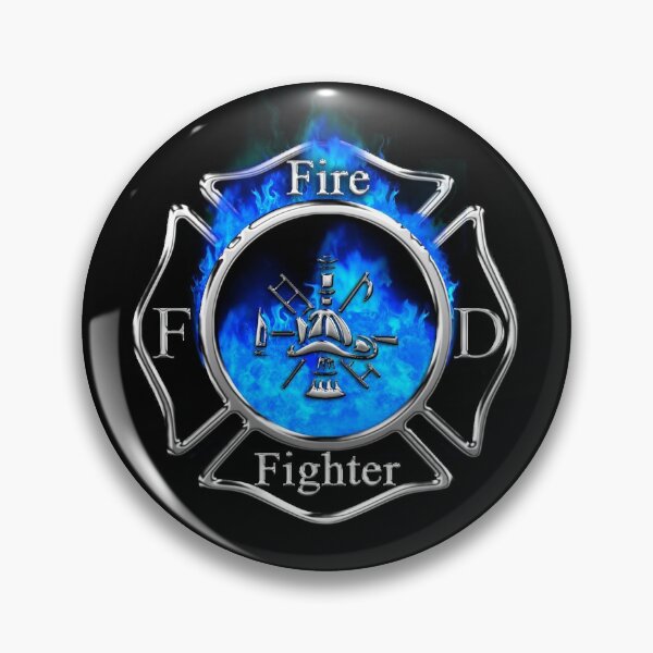 Item preview, Firefighter Maltese Cross designed and sold by Pit Bull Ink.