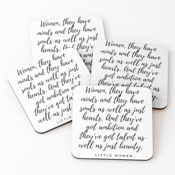 Item preview, Little Women Quote designed and sold by chrisevanswife.