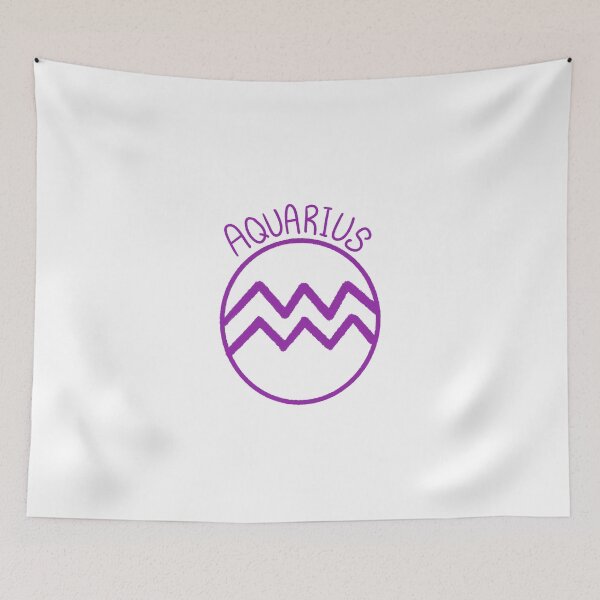 Item preview, Aquarius Zodiac Symbol designed and sold by priscilla jenkins.