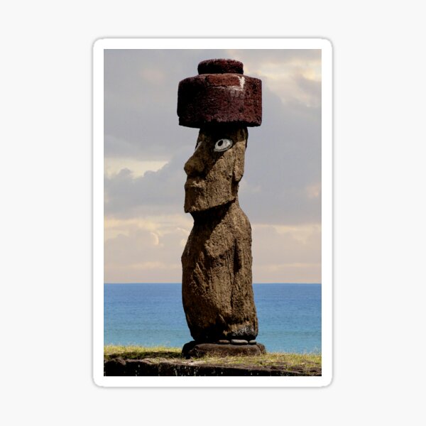 Item preview, Watching Over Rapa Nui designed and sold by Marylou Badeaux.