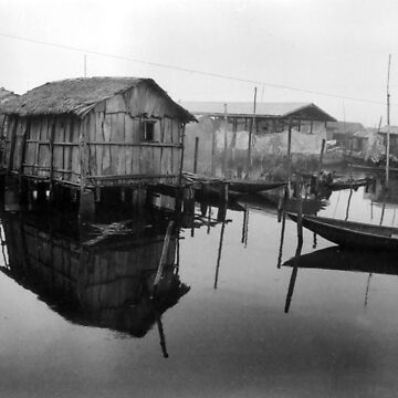 Artwork thumbnail, Makoko Houses on Slit by Muyiwa's Art Muse