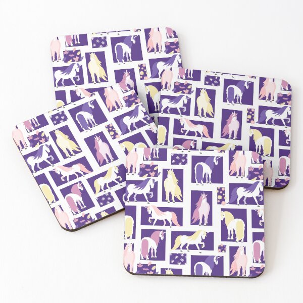 Item preview, Unicorns and Seasons in Rectangles designed and sold by A2Gretchen.