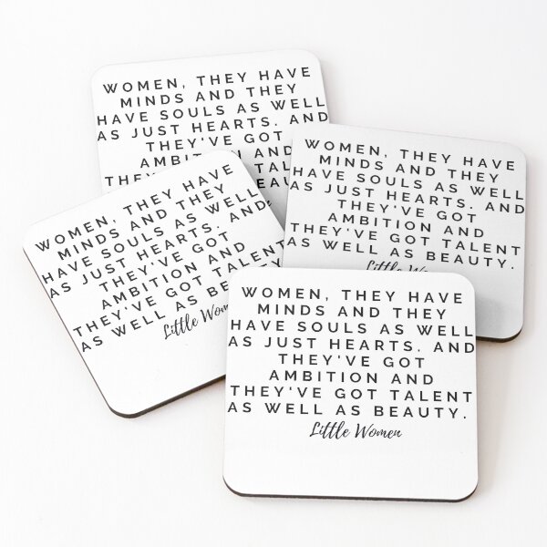 Item preview, Little Women Quote designed and sold by chrisevanswife.