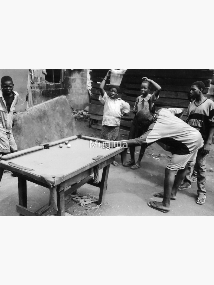 Thumbnail 3 of 3, Poster, Kids Playing Snooker designed and sold by Muyiwa.