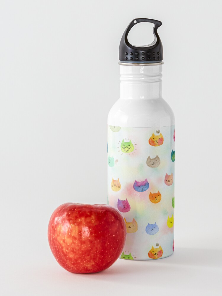 Alternate view of Cat confetti Water Bottle
