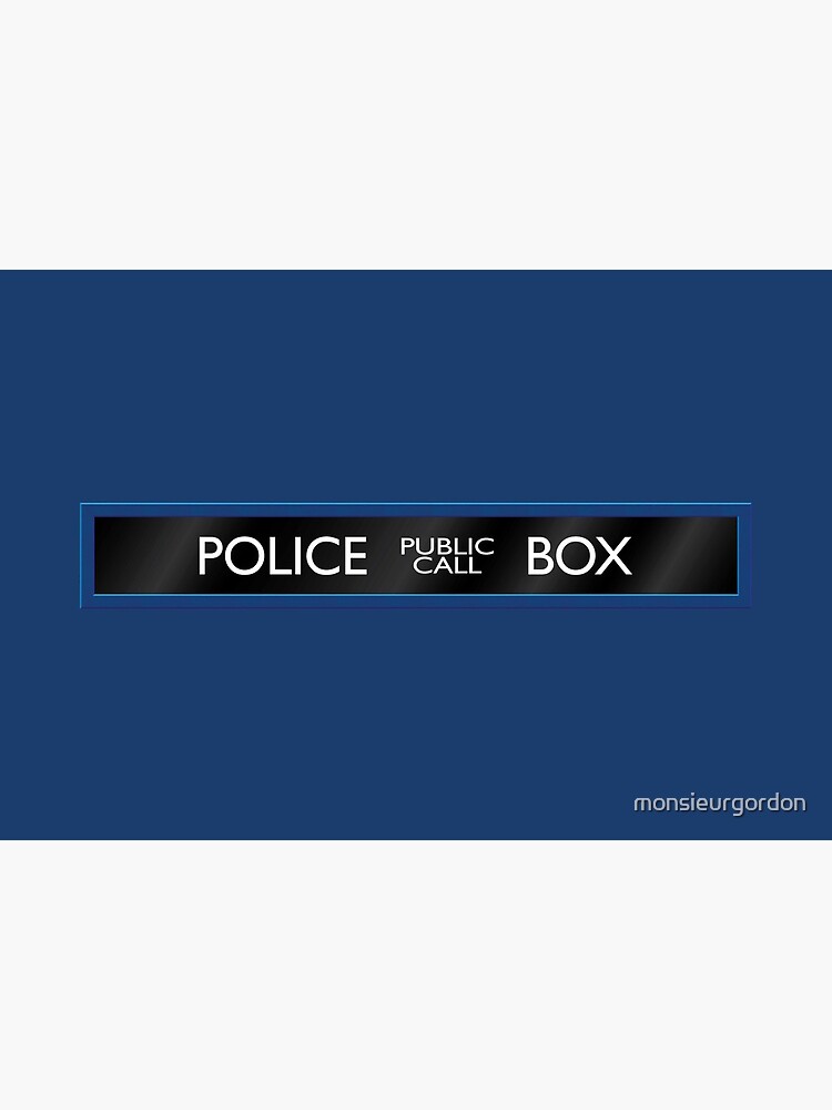 Police Box by monsieurgordon