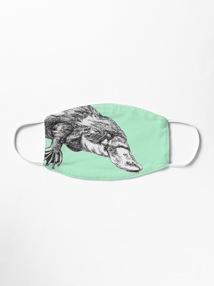 Alternate view of Fernando the Platypus Mask