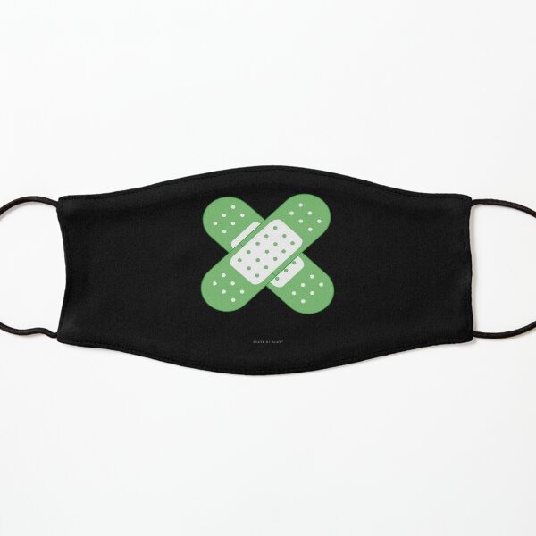 State Of Slay™ - Green Band-Aid Blk Kids Mask