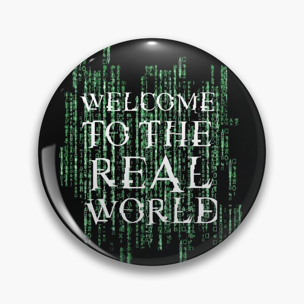 Item preview, Welcome to the real world designed and sold by Cauto-DiPelo.