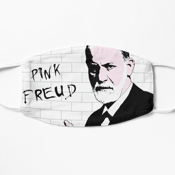 Pink Freud Flat Mask