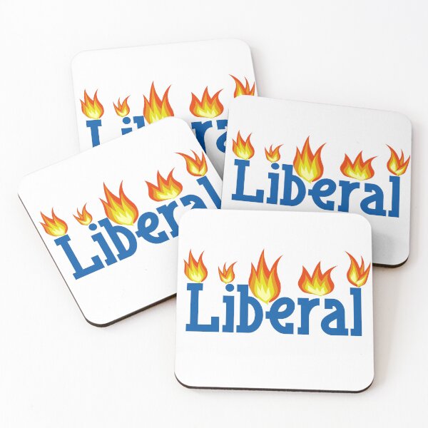 Item preview, Flaming Liberal designed and sold by candhdesigns.