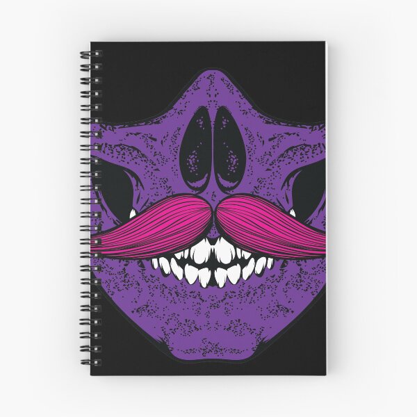 Item preview, I mustache you a question - Purple and Pink designed and sold by hausofhorrorllc.