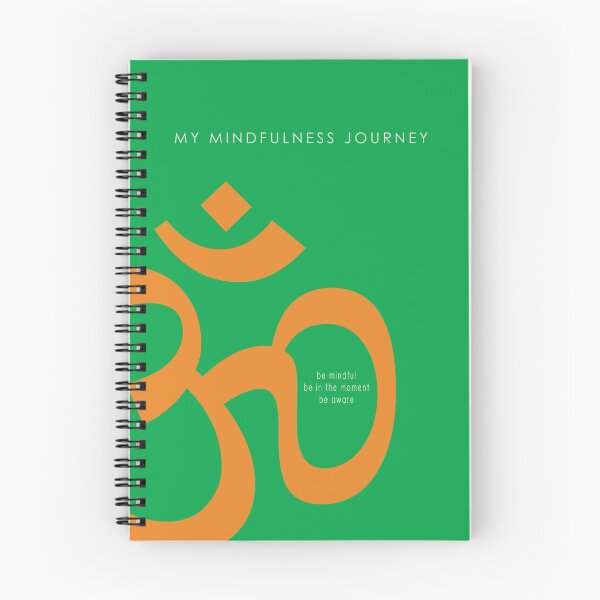 Item preview, 7 DAY'S OF SUMMER-YOGA ZEN RANGE-NAMASTE GREEN NOTEBOOK designed and sold by 7 days of Summer.