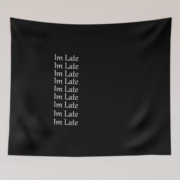 Item preview, Im Late T-Shirt : funny t-shirt designed and sold by zouhairchnafa.