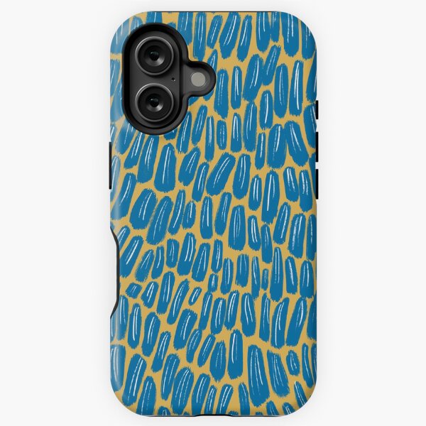 Item preview, Blue and Gold Ascending Marks Surface Design. designed and sold by DeStract.