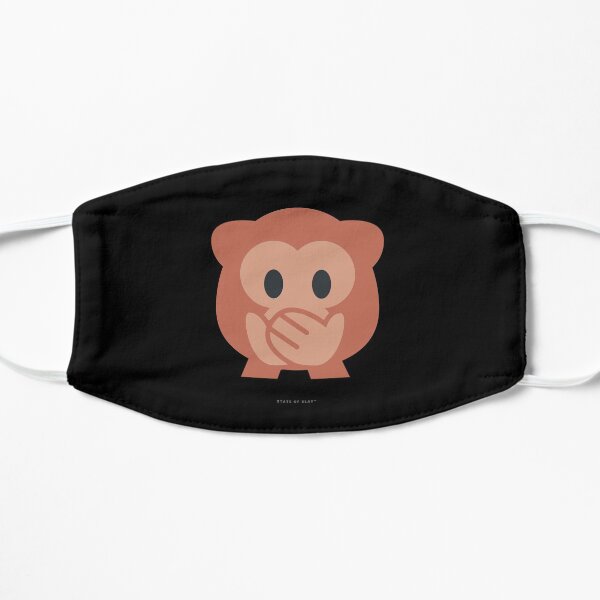 State Of Slay™ - Say No Evil Blk Flat Mask