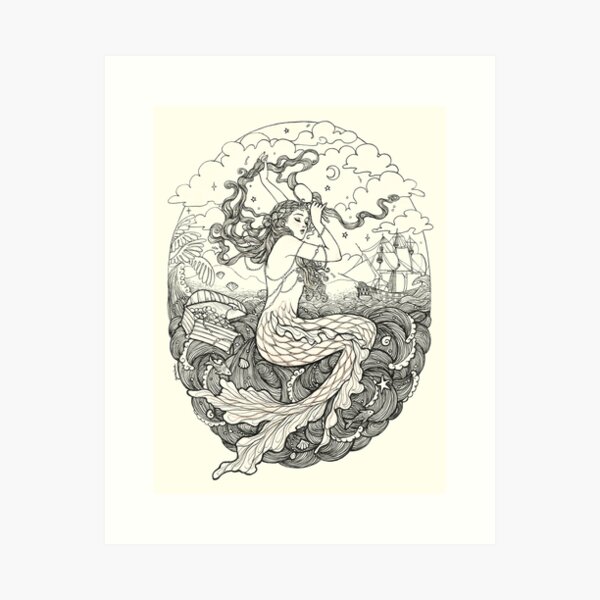 Mermaid Art Print