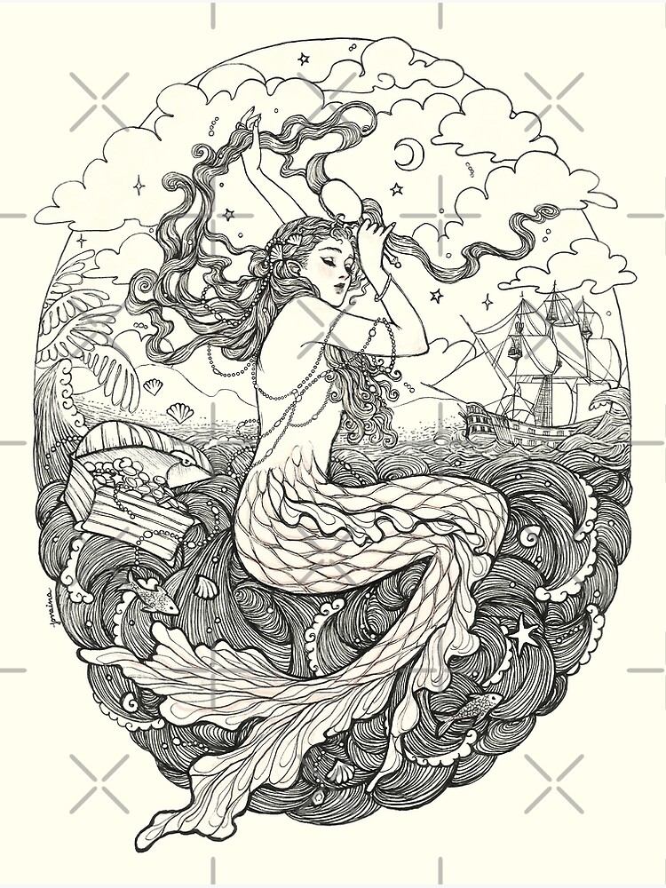 Mermaid by JanainaArt