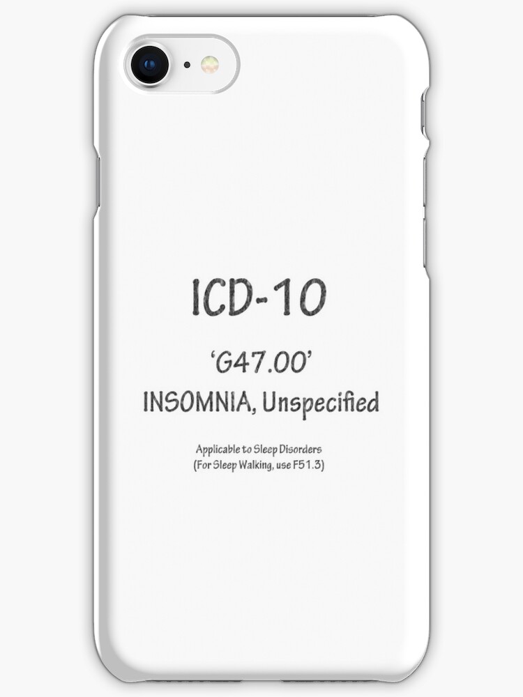 insomnia icd 10