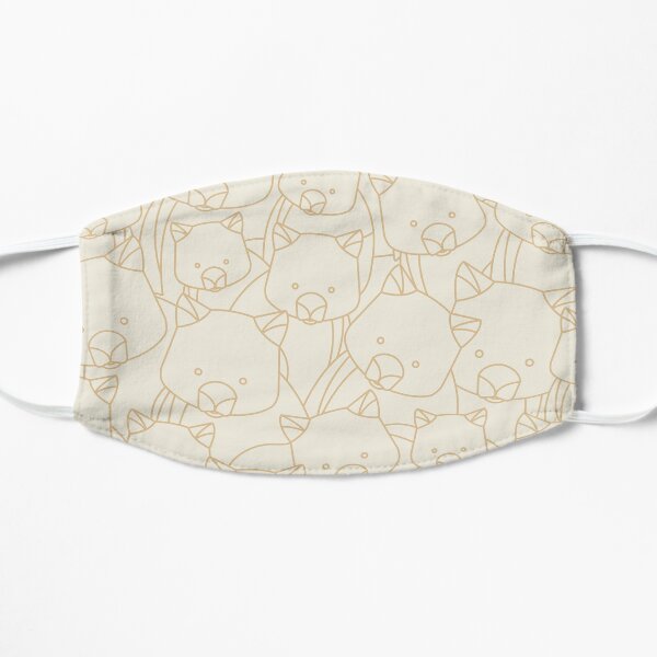 Minimalist Wombat Flat Mask