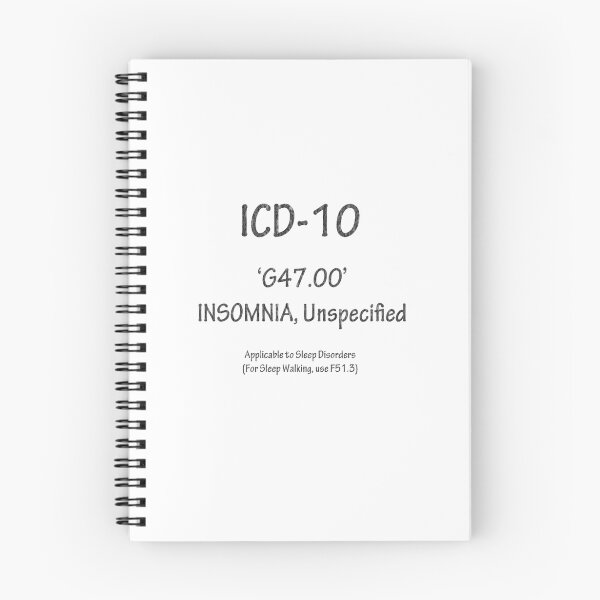 Item preview, ICD-10:  G47.00 -- Insomnia, Unspecified designed and sold by Corri Gryting Gutzman.