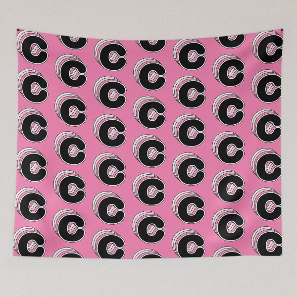 Item preview, C letter, retro, alphabet designed and sold by OkihanaShop.