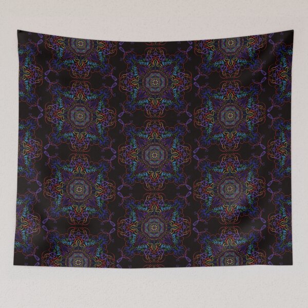 Item preview, Brilliant on black mandala designed and sold by MamaODea.
