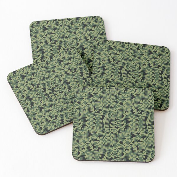 Item preview, Green Black Camouflage Pattern 3, Military pattern, camo design, camping pattern designed and sold by Hurriyyatee.