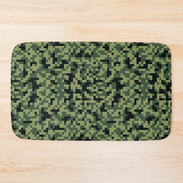 Item preview, Green Black Camouflage Pattern 3, Military pattern, camo design, camping pattern designed and sold by Hurriyyatee.