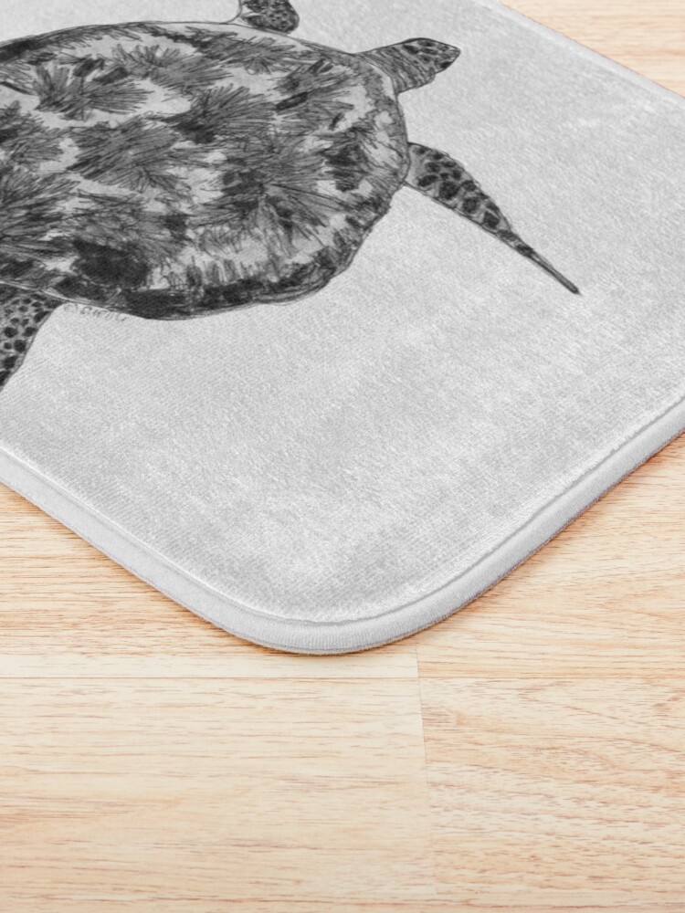 Alternate view of Jacki the Turtle Bath Mat