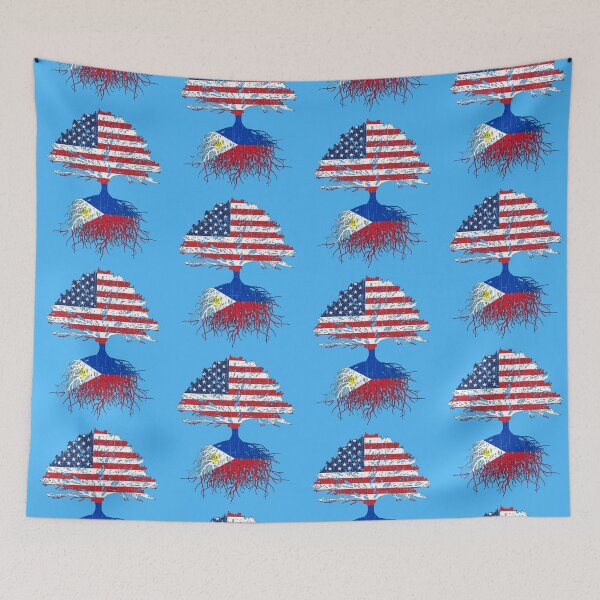 Item preview, Filipino Roots,  Filipino American, Filipino Grown, Philippines USA Flag, Art Design Present Gift Men Women Kids Youth Family designed and sold by maindeals.