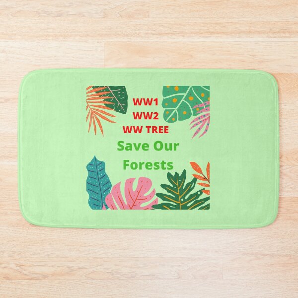 Item preview, Save Our Forests WWI WW2 WW TREE designed and sold by Bagsyrose.