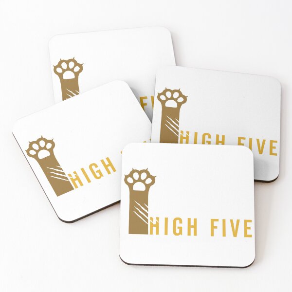 Item preview, Cat High Five Shirt - Funny Cat Tee - Gift For Cat Lovers designed and sold by Vikingstorm.