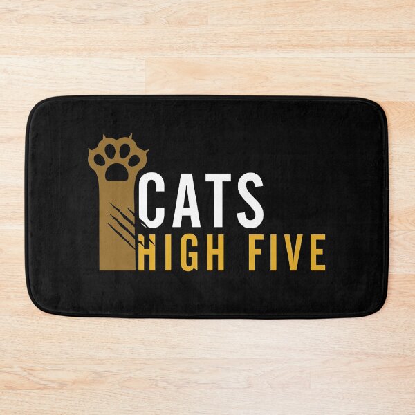 Item preview, Cat High Five Shirt - Funny Cat Tee - Gift For Cat Lovers designed and sold by Vikingstorm.