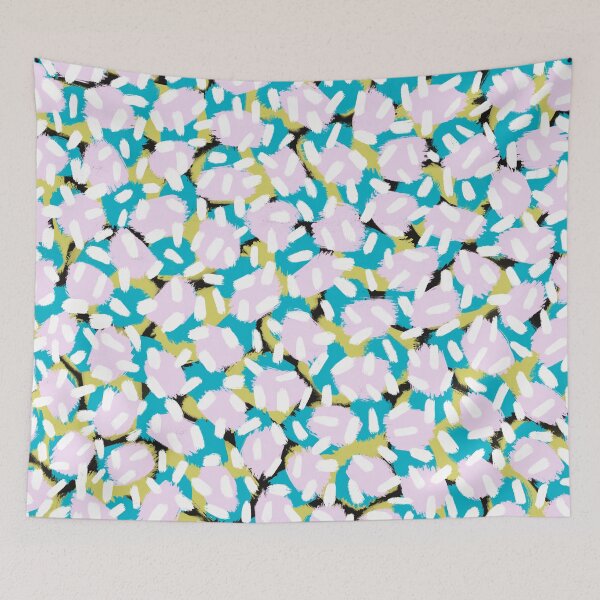 Item preview, Turquoise, Pink and Yellow Abstract Pattern designed and sold by DeStract.