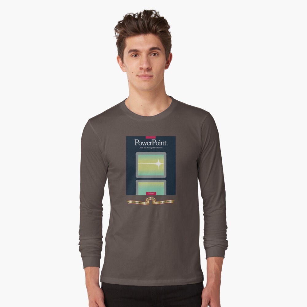 Item preview, Long Sleeve T-Shirt designed and sold by PowerPoint25.
