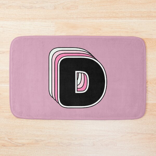 Item preview, D letter, retro, alphabet designed and sold by OkihanaShop.